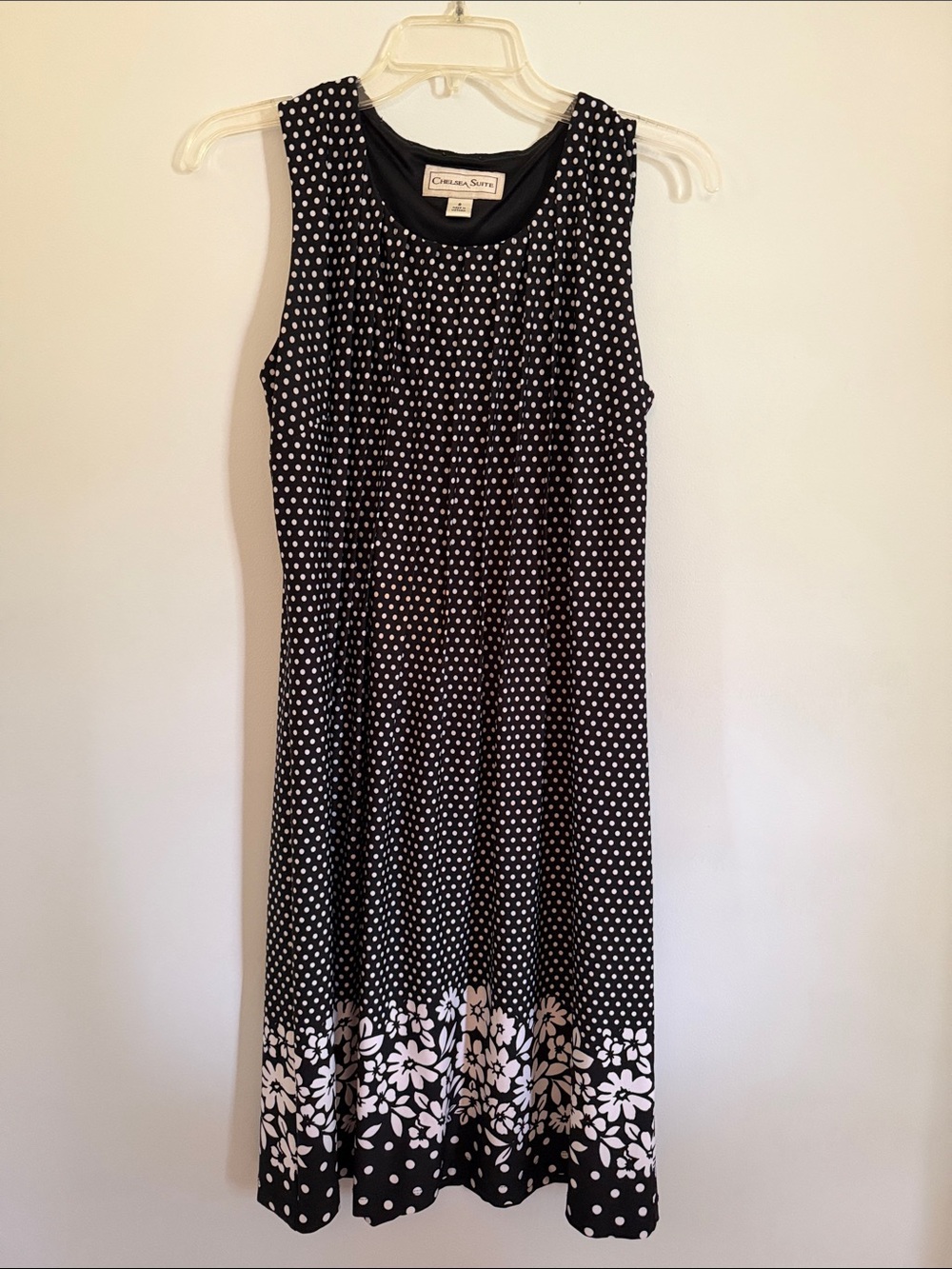 Chelsea suite polka dot dress sz 8